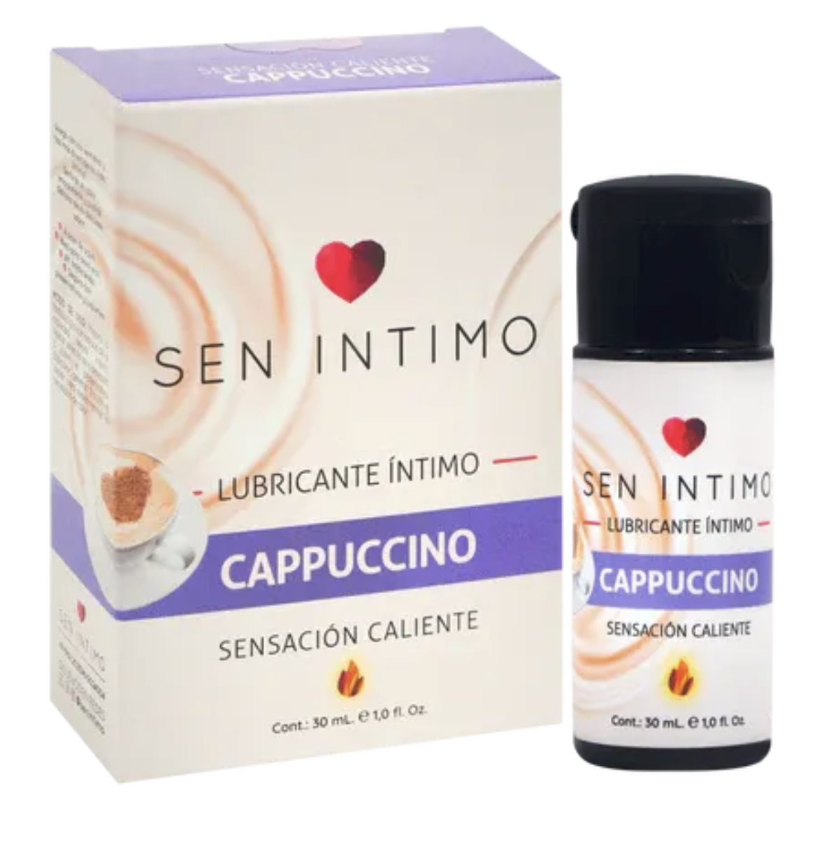 Lubricante Intimo Sen Caliente Capuchino x 30ml